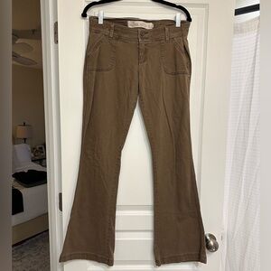 Hollister Women's Flare Brown Jeans